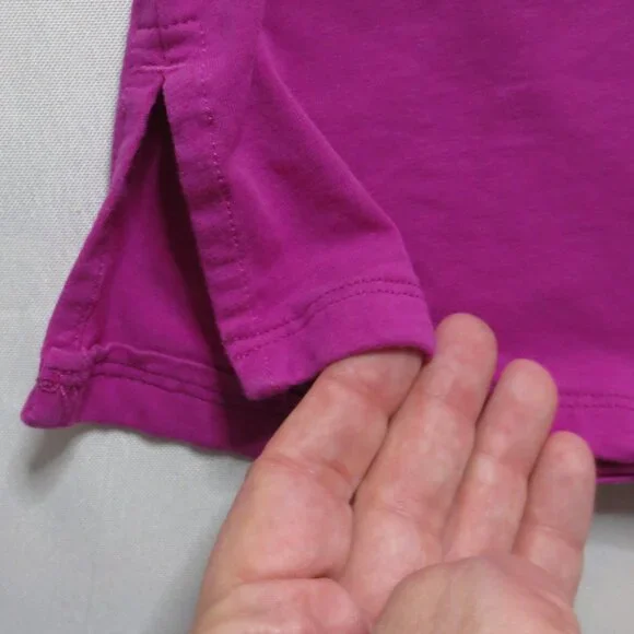 COOLIBAR womens BEACH COVER-UP swim FUSHIA hooded POCKETS pink TUNIC SIZE S - Picture 9 of 9